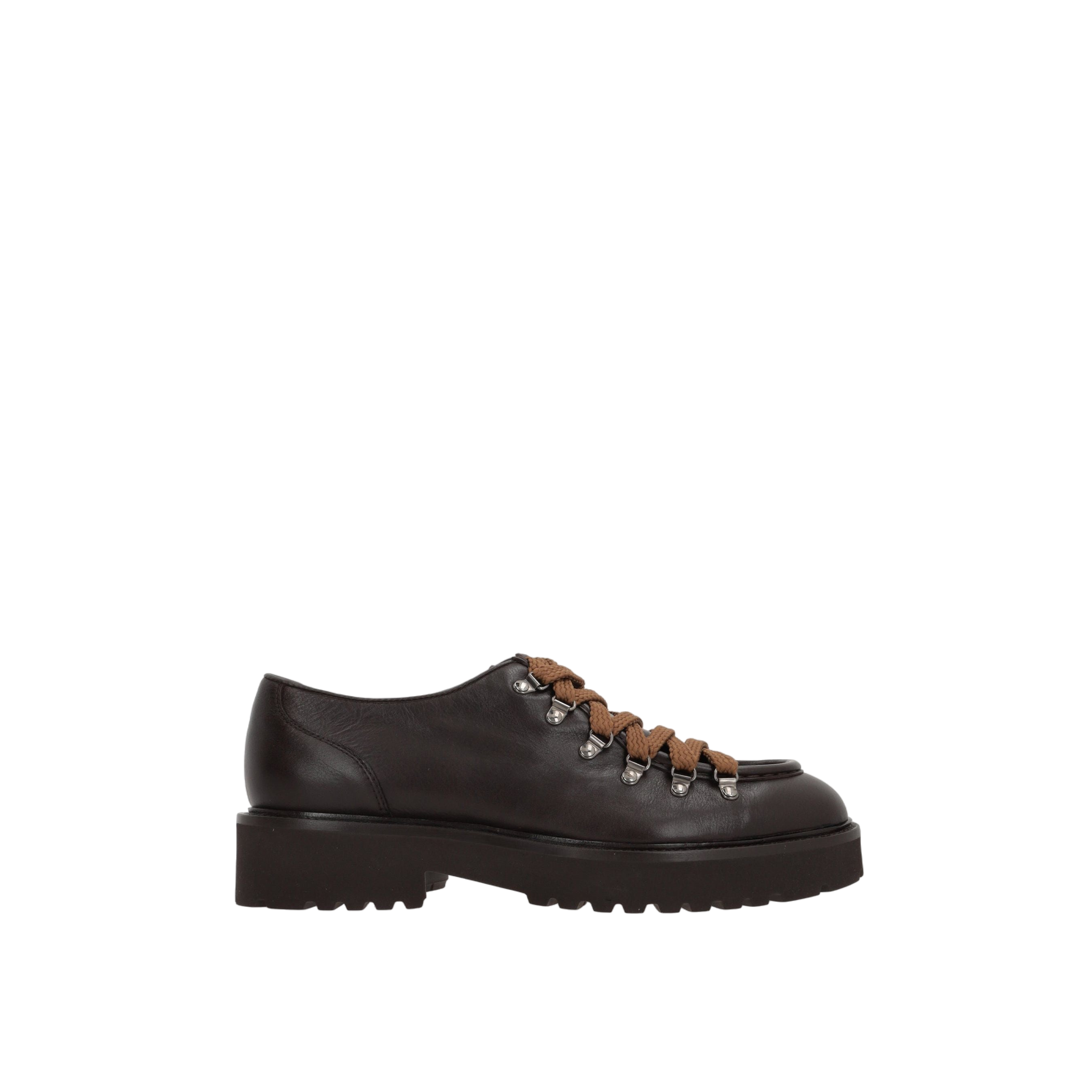 Smooth Leather Lace-Up Shoes-DOUCAL'S-JOHN JULIA