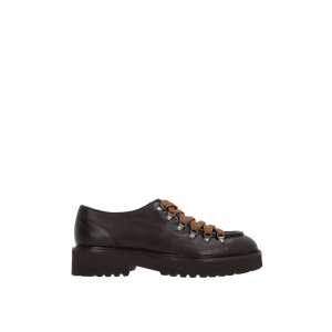 Smooth Leather Lace-Up Shoes-DOUCAL'S-JOHN JULIA