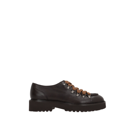 Smooth Leather Lace-Up Shoes-DOUCAL'S-JOHN JULIA