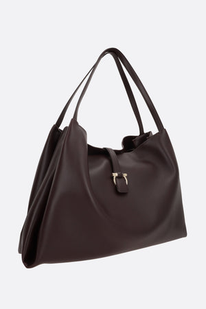 Smooth Leather Large Tote Bag-FERRAGAMO-JOHN JULIA