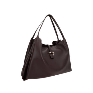 Smooth Leather Large Tote-FERRAGAMO-JOHN JULIA