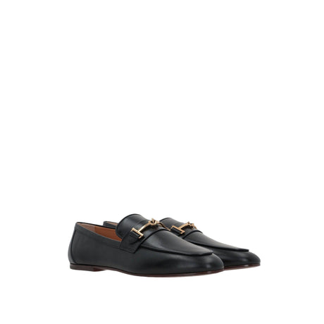 Smooth Leather Loafers-TOD'S-JOHN JULIA