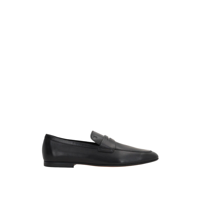 Smooth Leather Loafers-TOD'S-JOHN JULIA