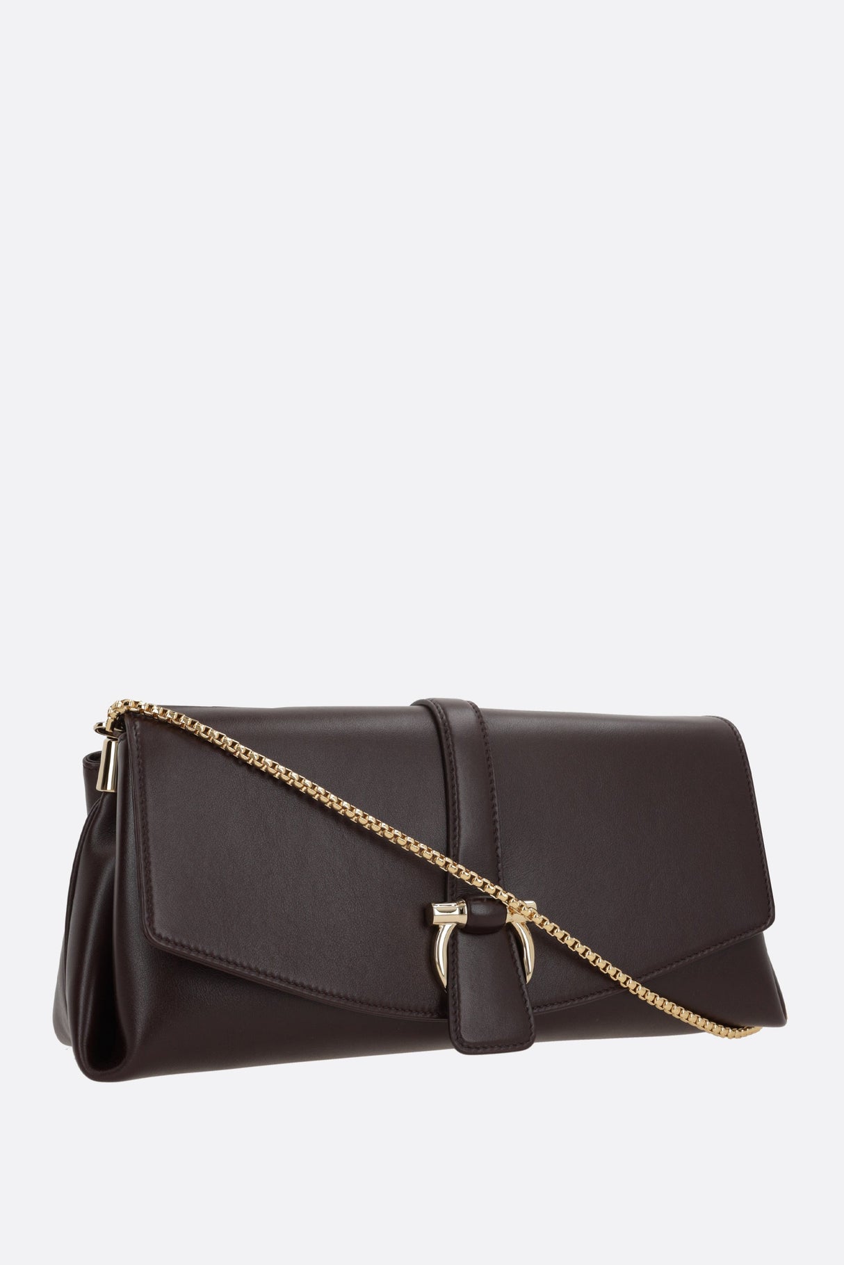 Smooth Leather Medium Shoulder Bag-FERRAGAMO-JOHN JULIA