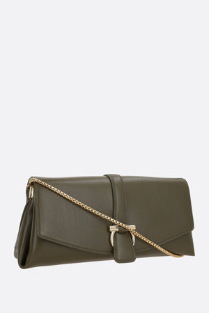 Smooth Leather Medium Shoulder Bag-FERRAGAMO-JOHN JULIA