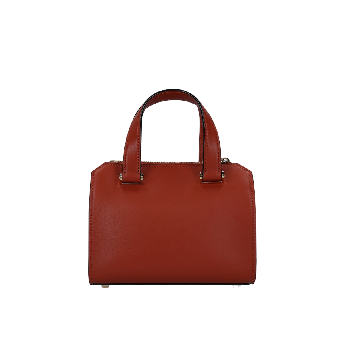 Smooth Leather Mini Passepartout Handbag-VALEXTRA-JOHN JULIA