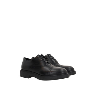 Smooth Leather Oxford Shoes-FERRAGAMO-JOHN JULIA