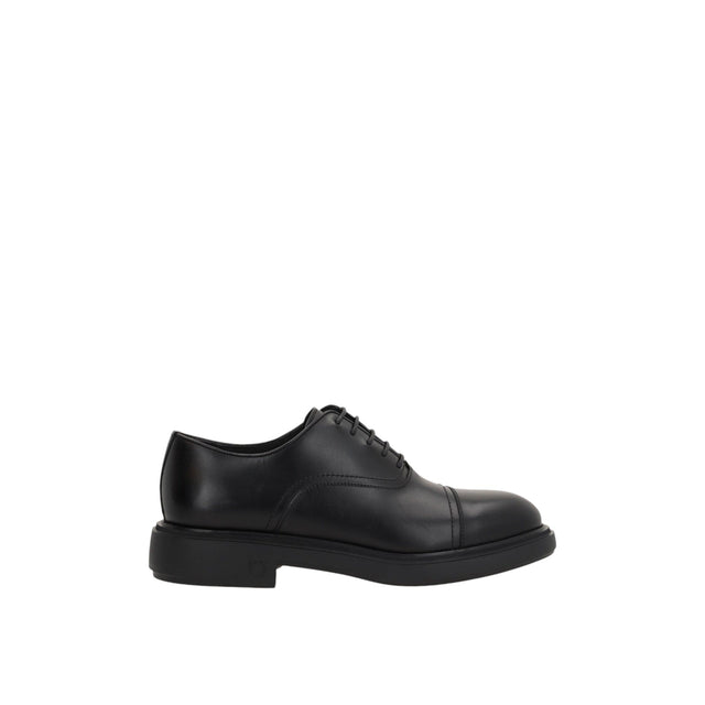 Smooth Leather Oxford Shoes-FERRAGAMO-JOHN JULIA