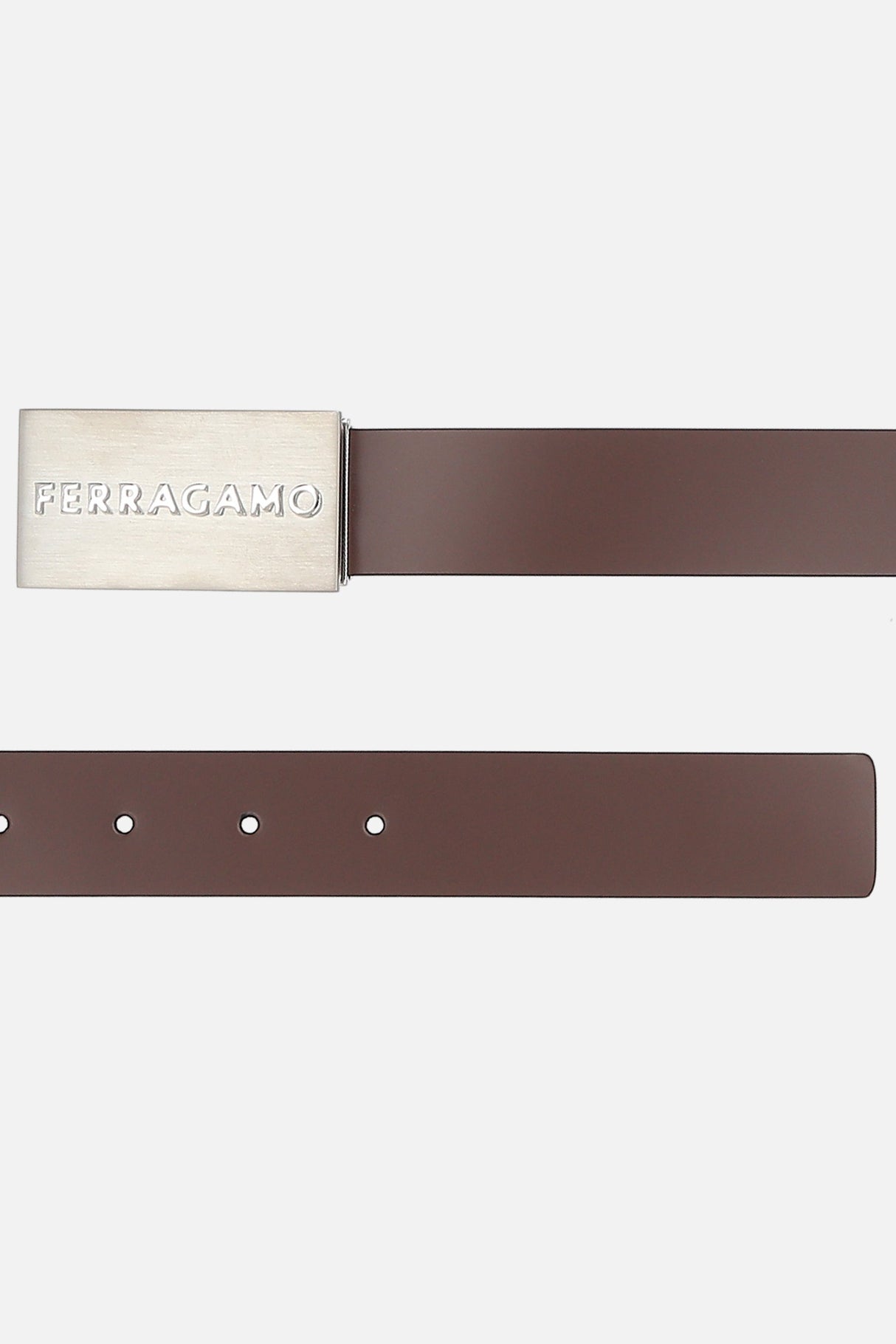 Smooth Leather Reversible Belt-FERRAGAMO-JOHN JULIA