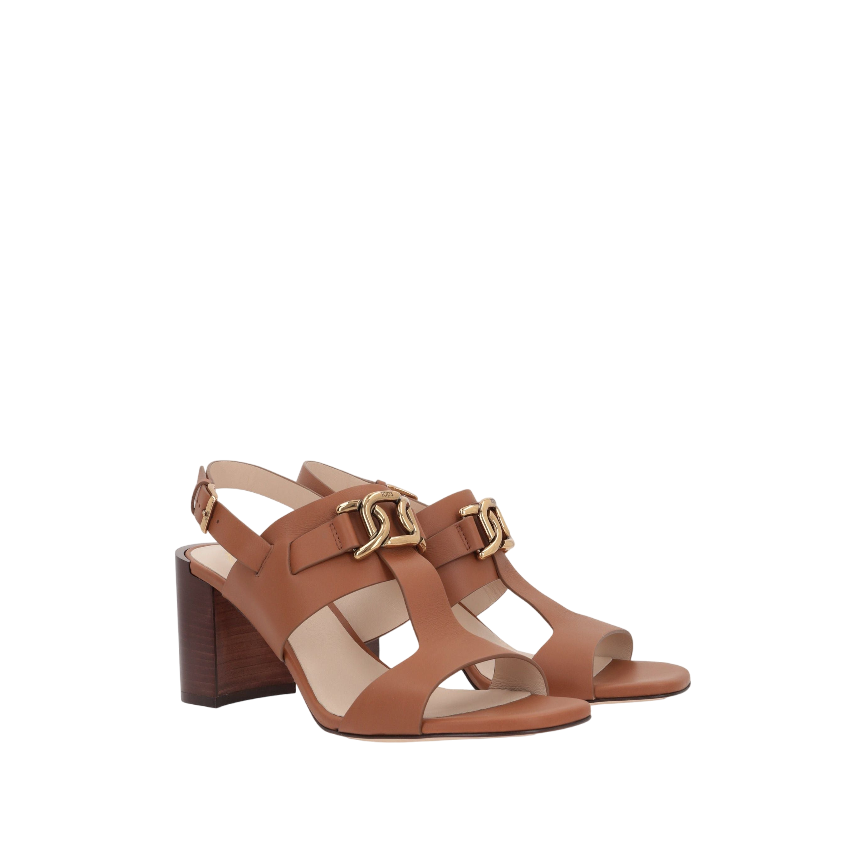 Smooth Leather Sandals-TOD'S-JOHN JULIA