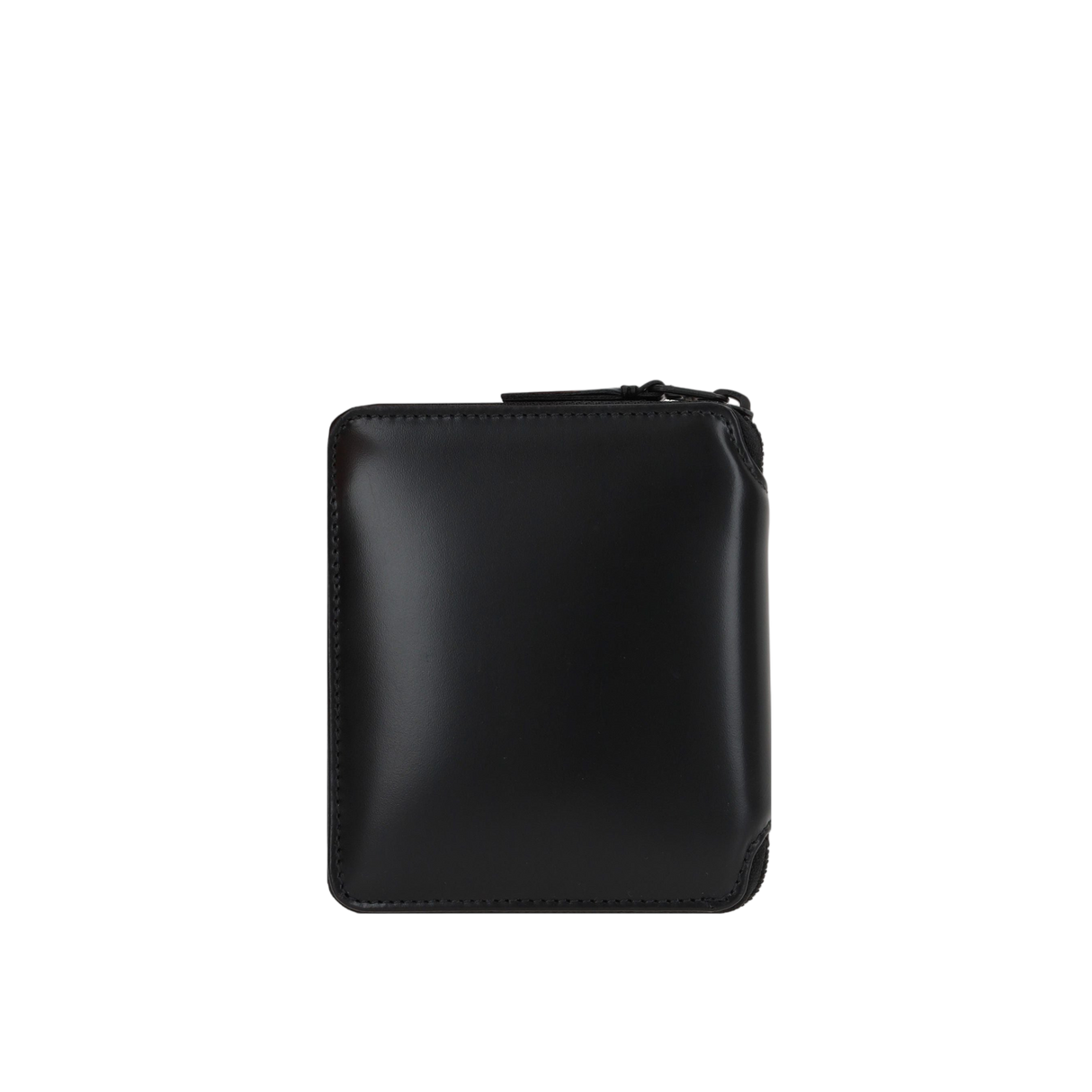 Smooth Leather Small Zip-Around Wallet-COMME des GARCONS WALLET-JOHN JULIA