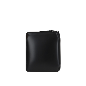 Smooth Leather Small Zip-Around Wallet-COMME des GARCONS WALLET-JOHN JULIA