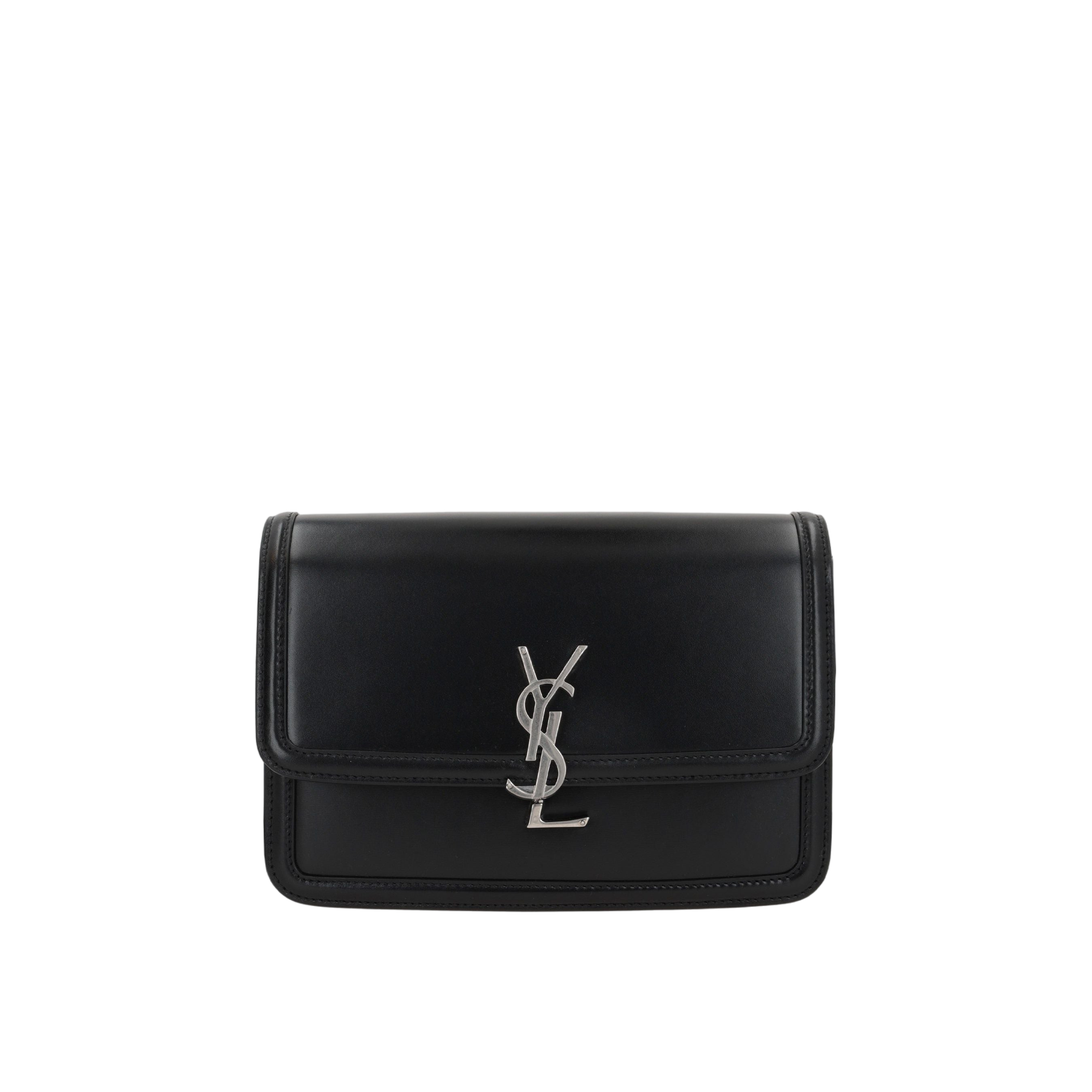 Smooth Leather Solferino Medium Shoulder Bag-SAINT LAURENT-JOHN JULIA