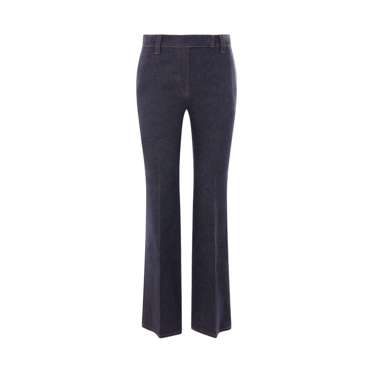 Soft Flare Stretch Denim Jeans-BRUNELLO CUCINELLI-JOHN JULIA