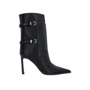 SR Thalestris Nappa Ankle Boots-SERGIO ROSSI-JOHN JULIA