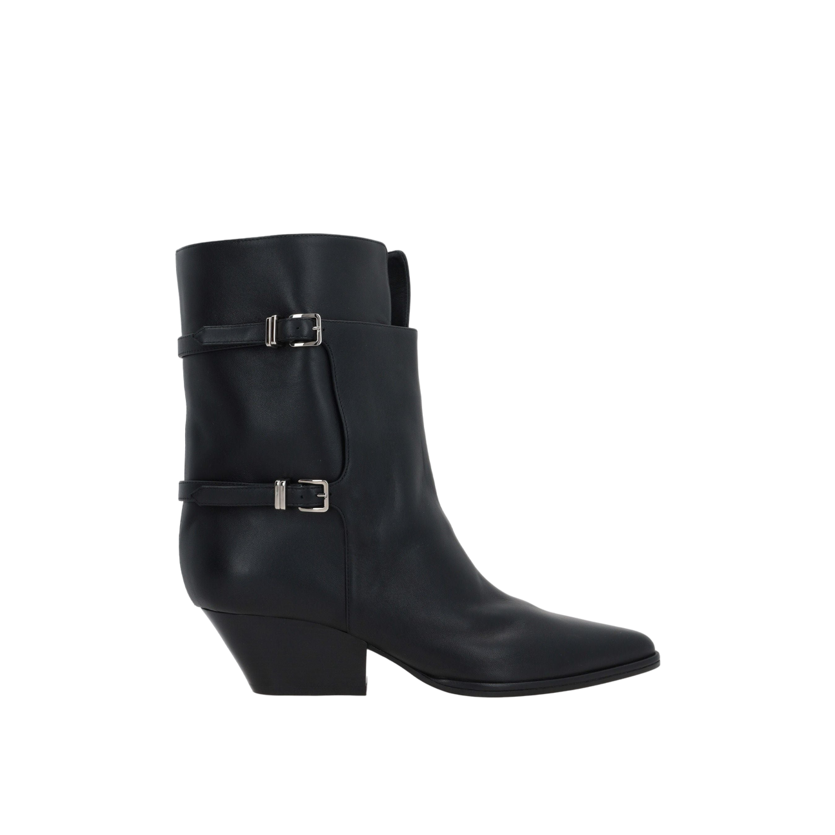 SR Thalestris Nappa Western Boots-SERGIO ROSSI-JOHN JULIA