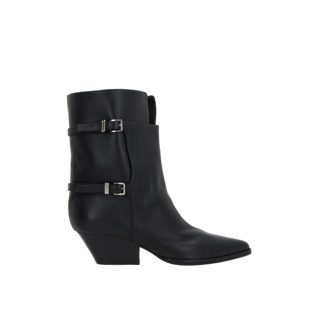 SR Thalestris Nappa Western Boots-SERGIO ROSSI-JOHN JULIA