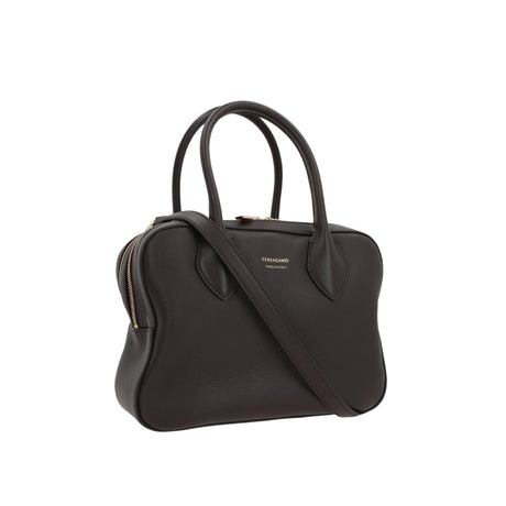 Star TH Small Smooth Leather Handbag-FERRAGAMO-JOHN JULIA