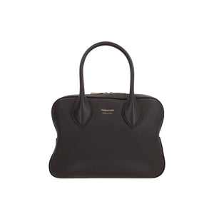 Star TH Small Smooth Leather Handbag-FERRAGAMO-JOHN JULIA