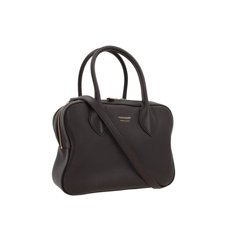 Star Th Small Smooth Leather Handbag-FERRAGAMO-JOHN JULIA