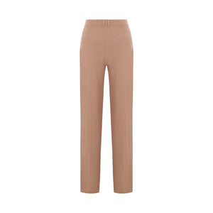 Straight-leg Crepe Trousers-SAINT LAURENT-JOHN JULIA