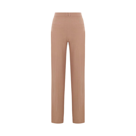 Straight-leg Crepe Trousers-SAINT LAURENT-JOHN JULIA