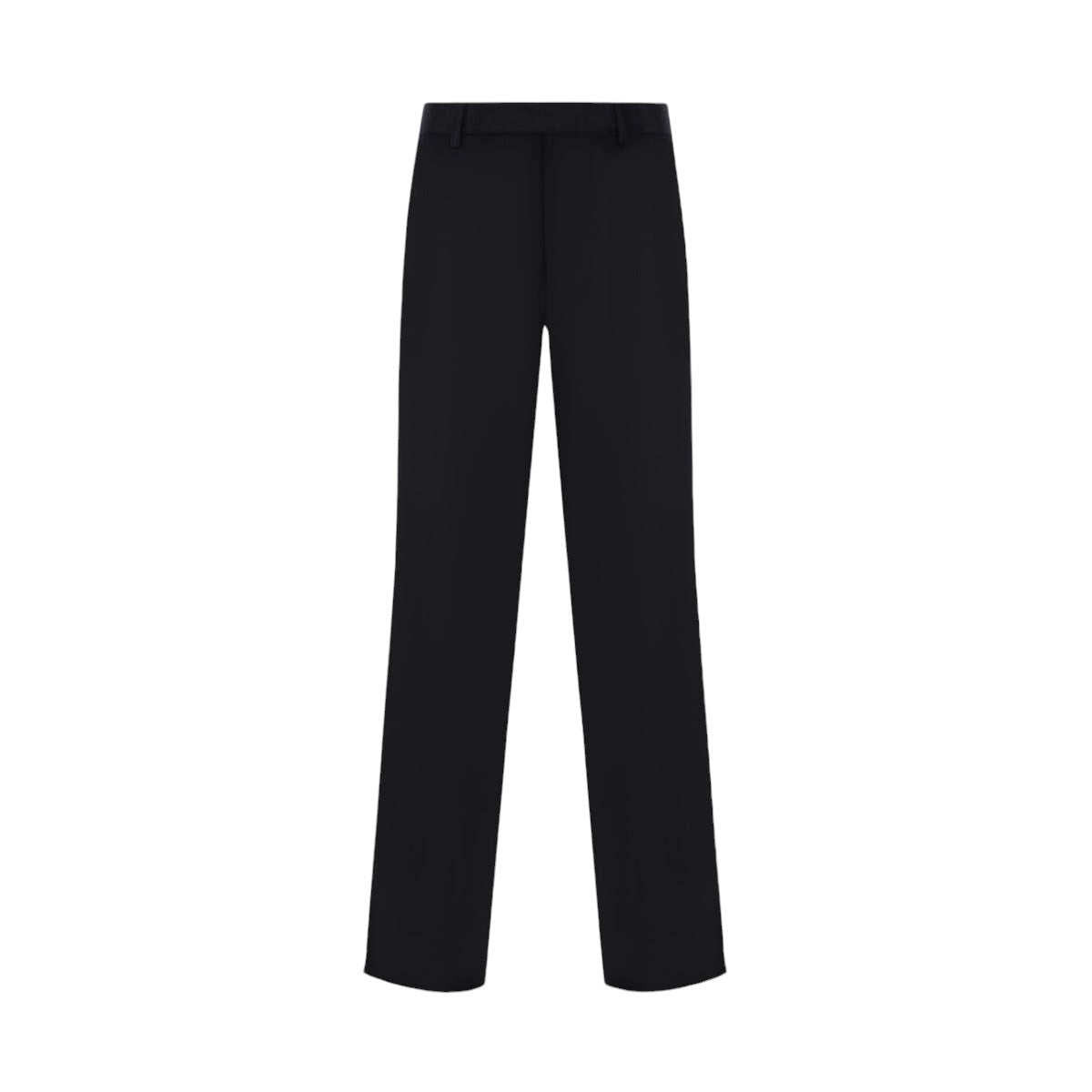 Straight-leg Pants In Gabardine-PRADA-JOHN JULIA