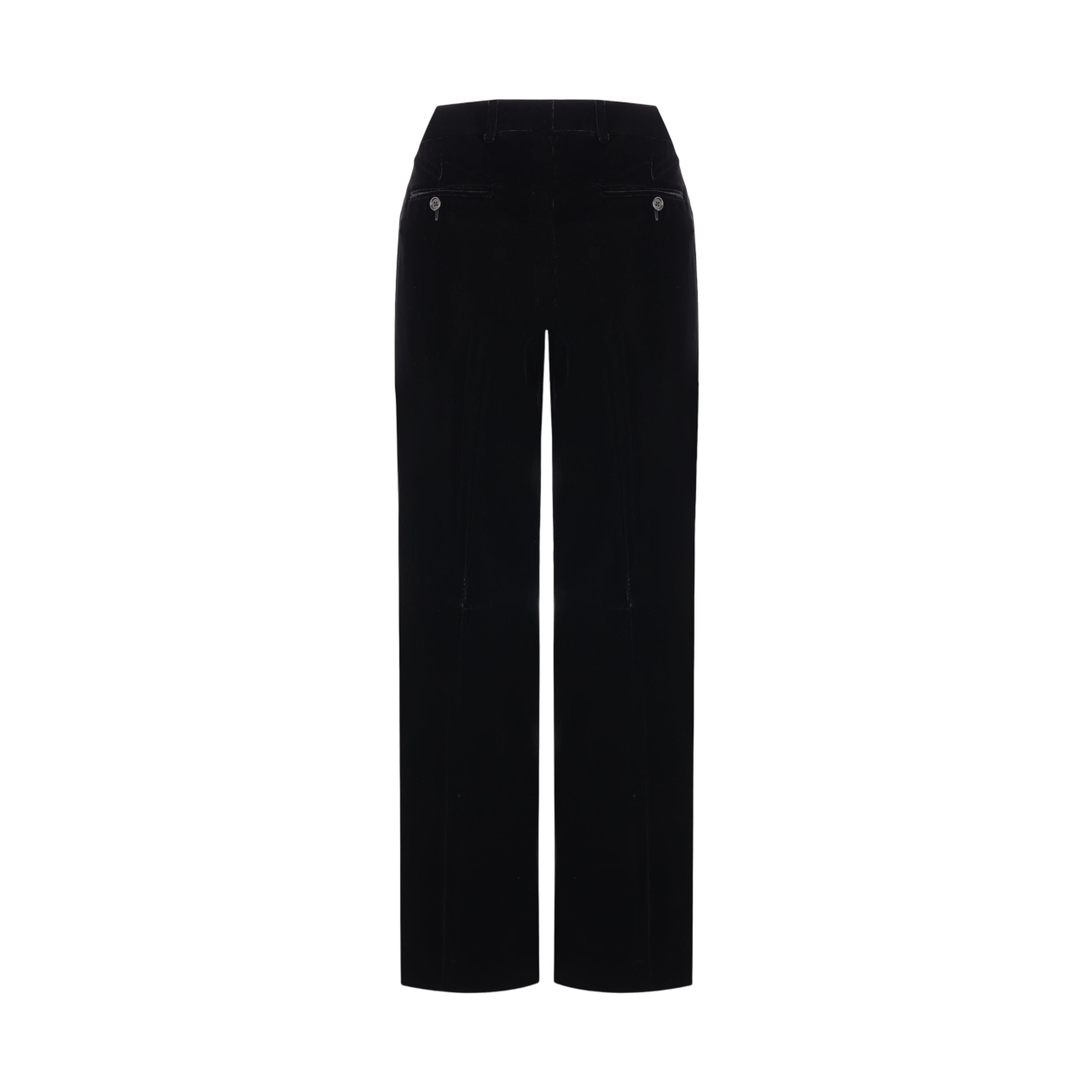 Straight-leg Velvet Trousers-TOM FORD-JOHN JULIA