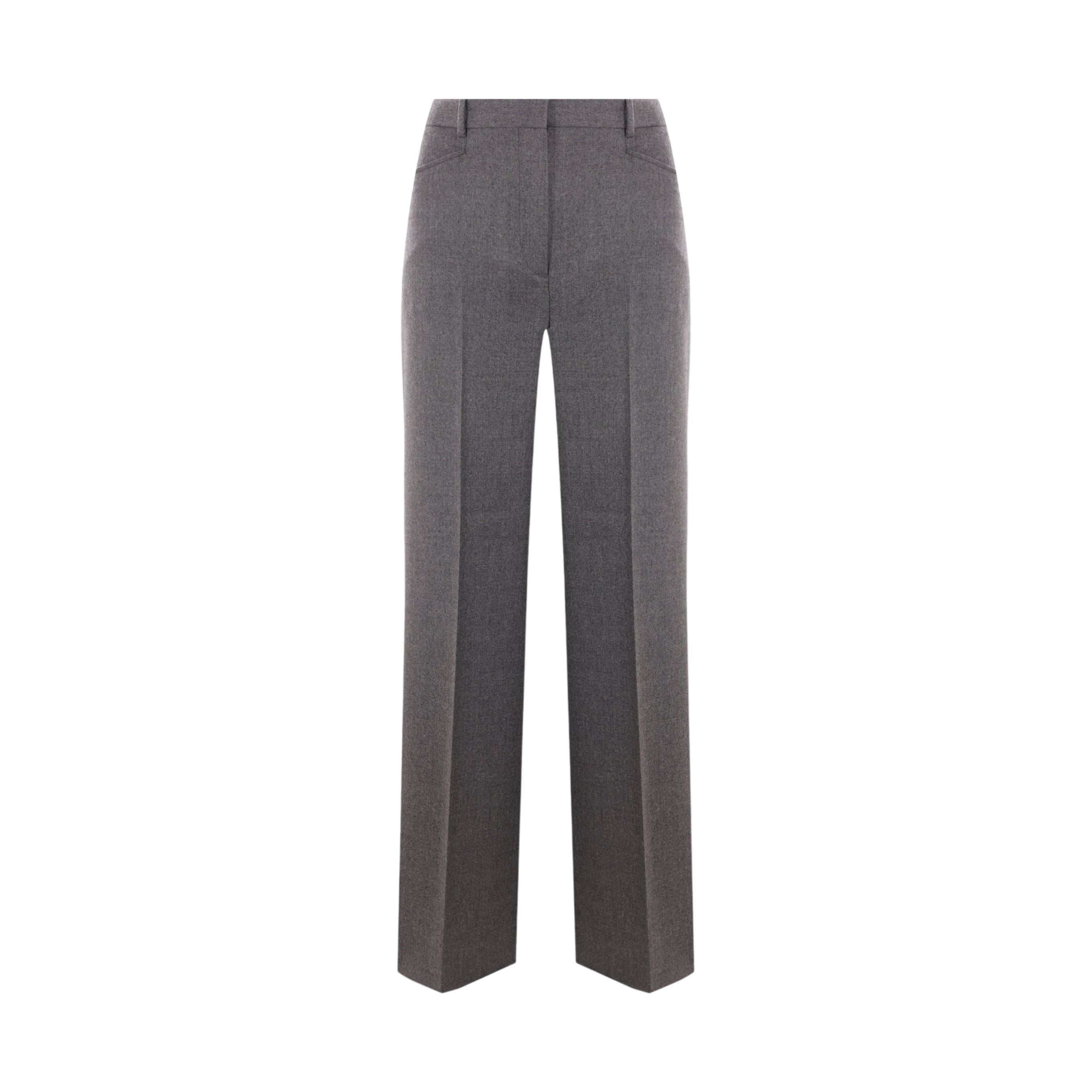 Straight-leg Wool Trousers-TOM FORD-JOHN JULIA