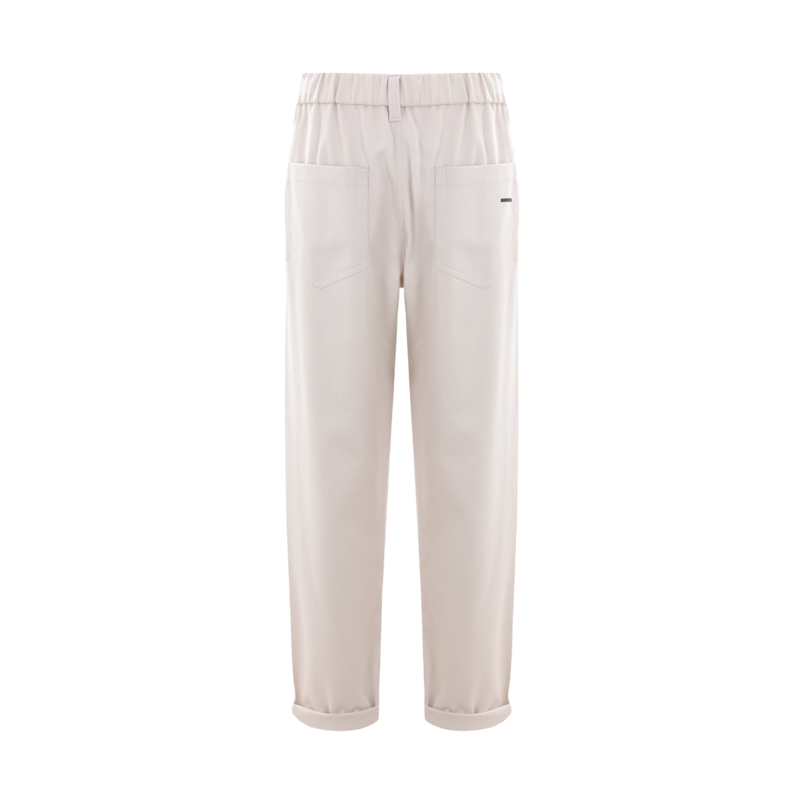 Stretch Baggy Trousers-BRUNELLO CUCINELLI-JOHN JULIA