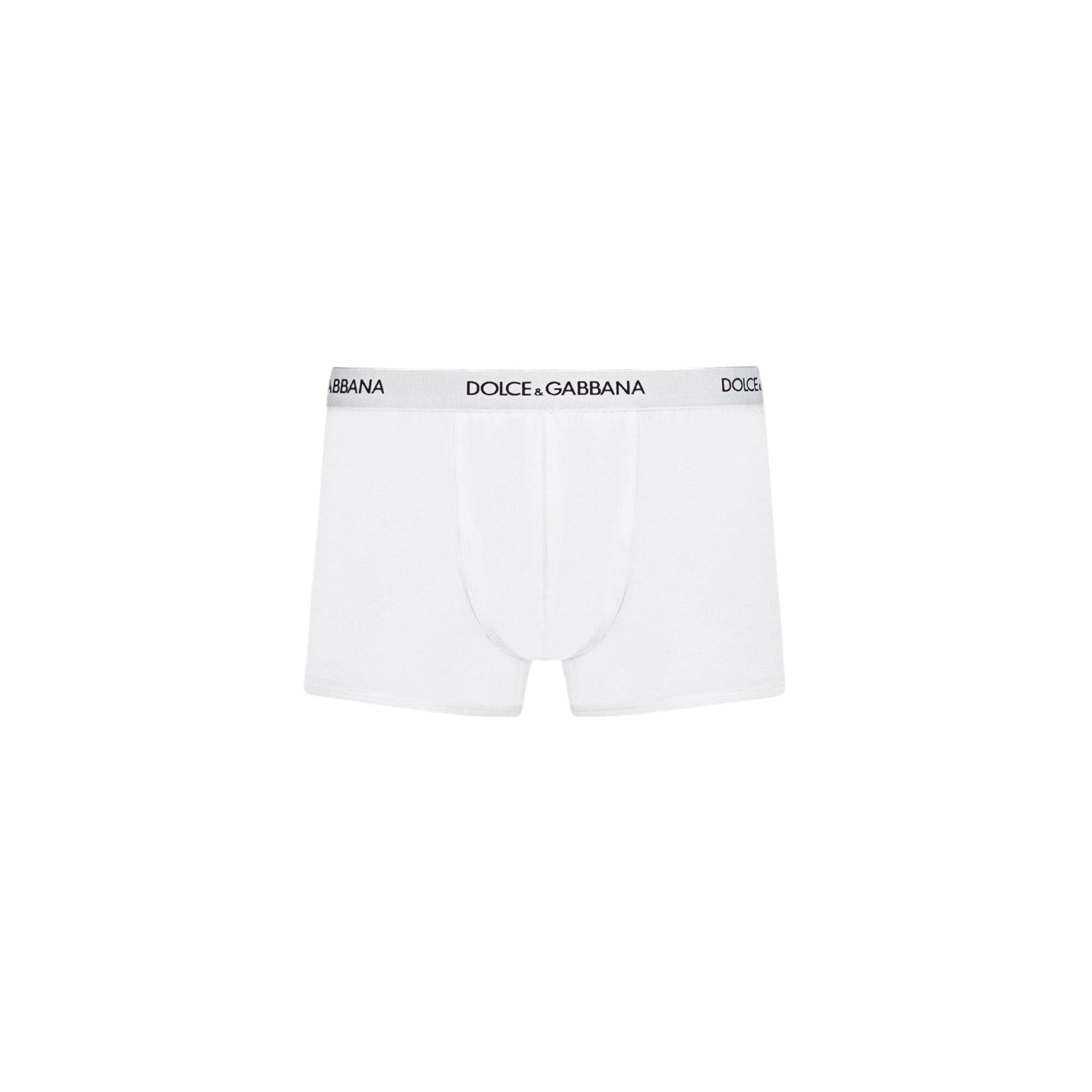 Stretch Cotton Boxer 2-pack-DOLCE & GABBANA-JOHN JULIA