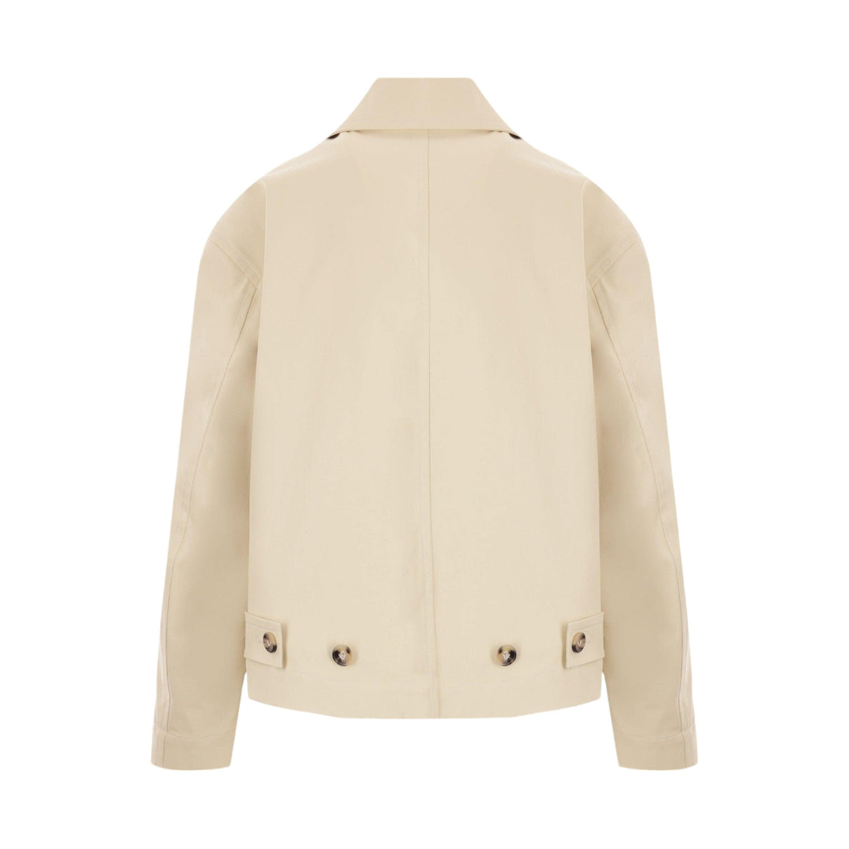 Stretch Cotton Jacket-BOTTEGA VENETA-JOHN JULIA