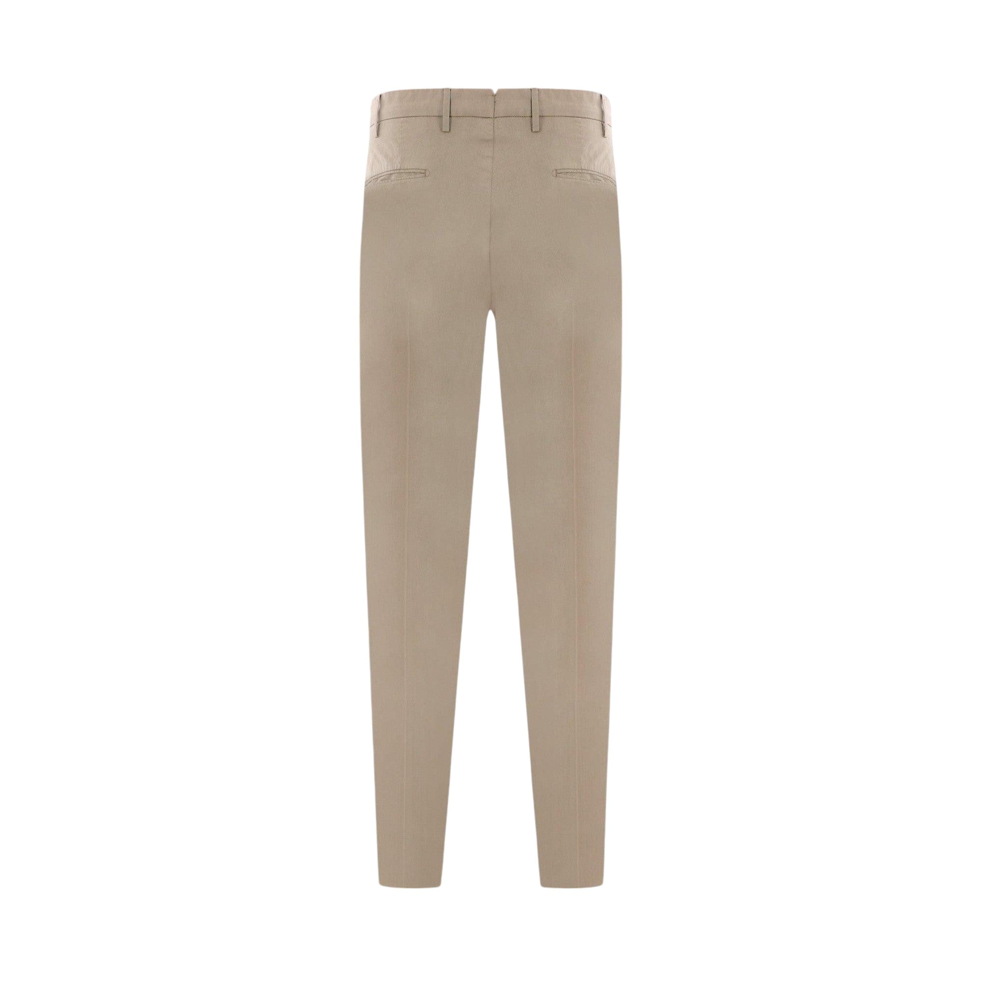 Stretch Cotton Slim-fit Pants-INCOTEX-JOHN JULIA