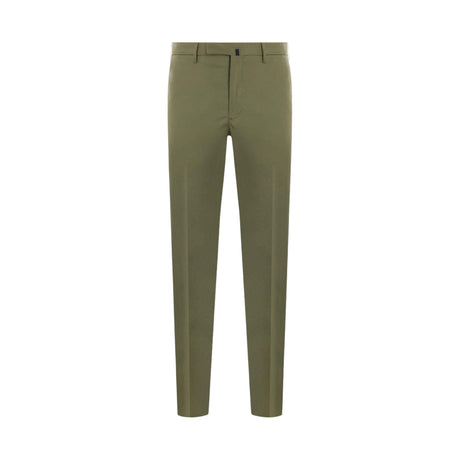 Stretch Cotton Slim-fit Pants-INCOTEX-JOHN JULIA