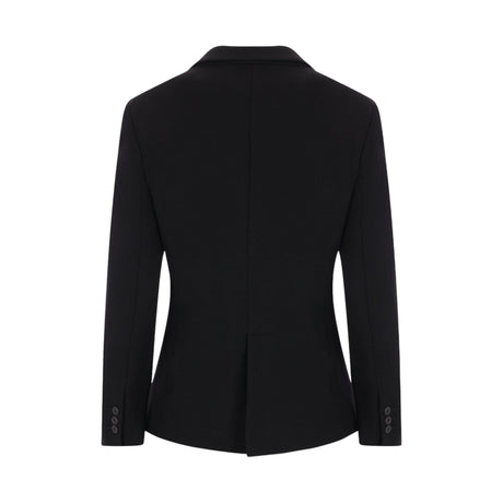 Stretch Double-Sided Wool Jacket-GIORGIO ARMANI-JOHN JULIA