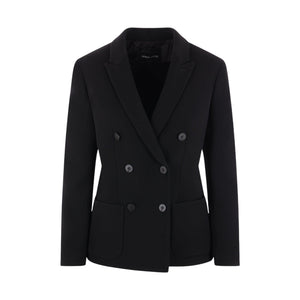 Stretch Double-Sided Wool Jacket-GIORGIO ARMANI-JOHN JULIA