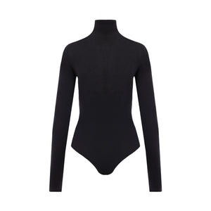 Stretch Jersey Bodysuit-ALAÏA-JOHN JULIA