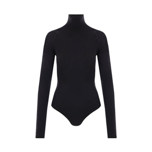 Stretch Jersey Bodysuit-ALAÏA-JOHN JULIA