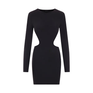 Stretch Jersey Fitted Minidress-BALENCIAGA-JOHN JULIA