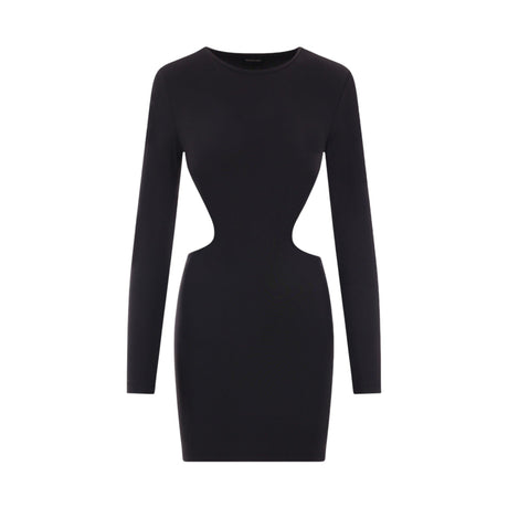 Stretch Jersey Fitted Minidress-BALENCIAGA-JOHN JULIA