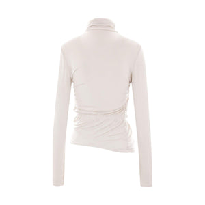 Stretch Jersey Long-sleeved Top-GIORGIO ARMANI-JOHN JULIA