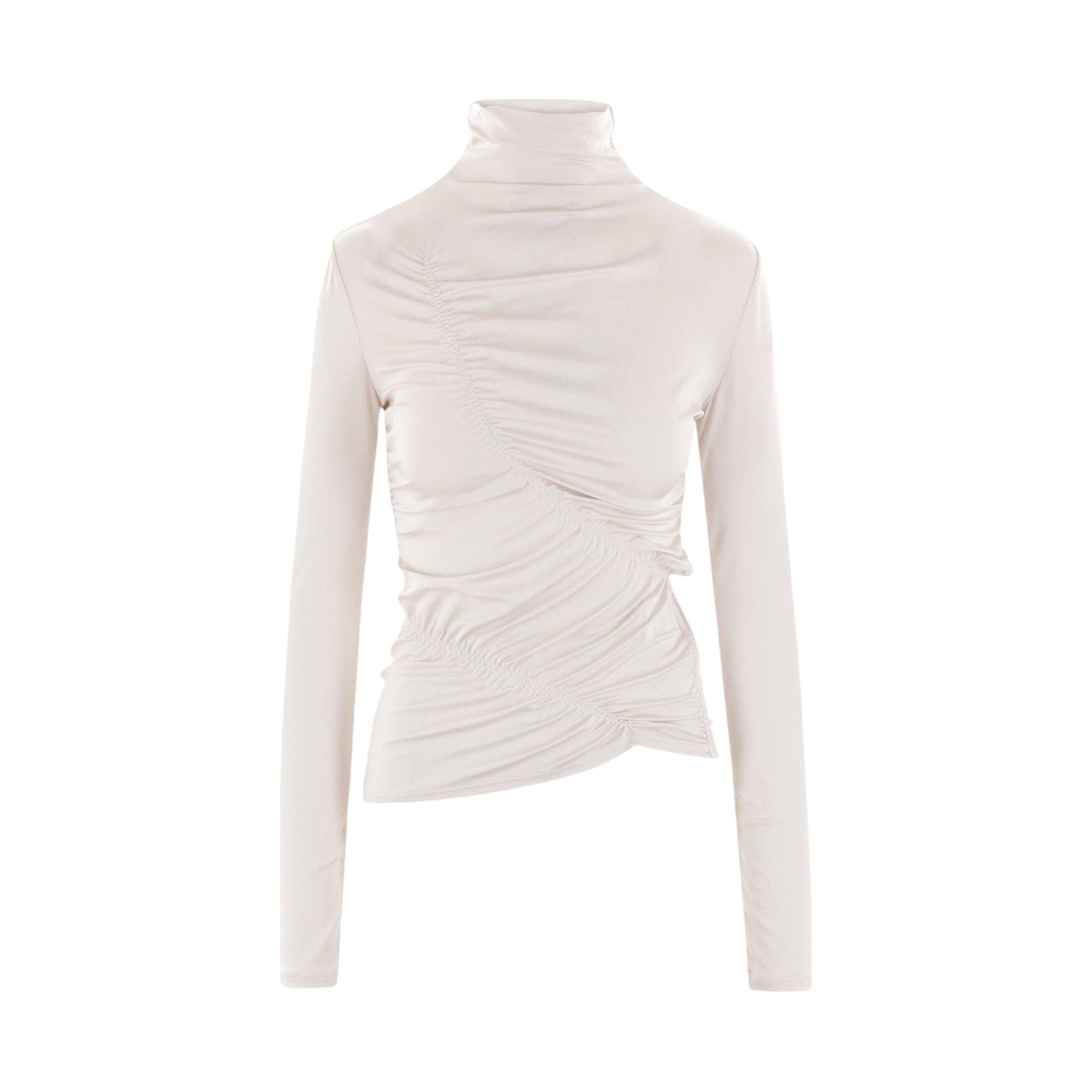 Stretch Jersey Long-sleeved Top-GIORGIO ARMANI-JOHN JULIA