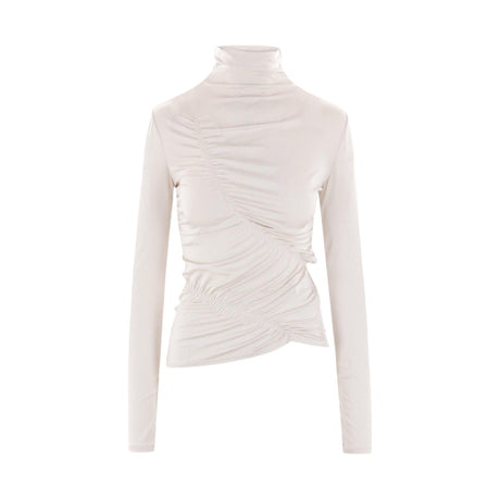 Stretch Jersey Long-sleeved Top-GIORGIO ARMANI-JOHN JULIA