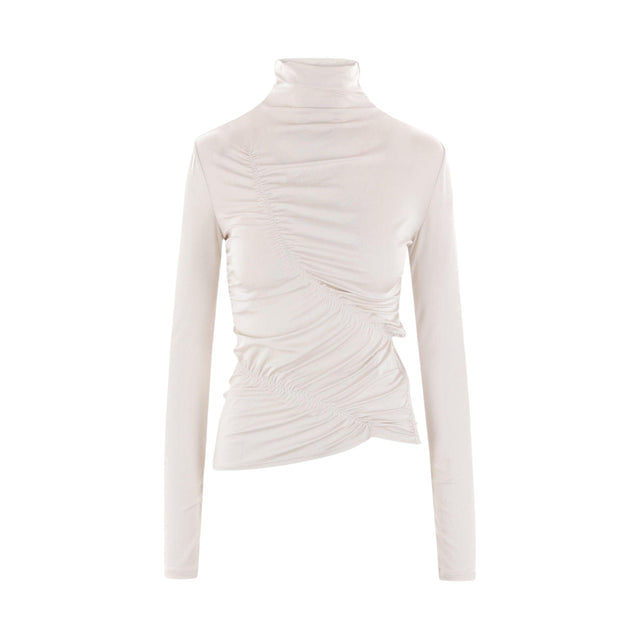 Stretch Jersey Long-sleeved Top-GIORGIO ARMANI-JOHN JULIA