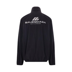 Stretch Nylon Activewear Windbreaker-BALENCIAGA-JOHN JULIA