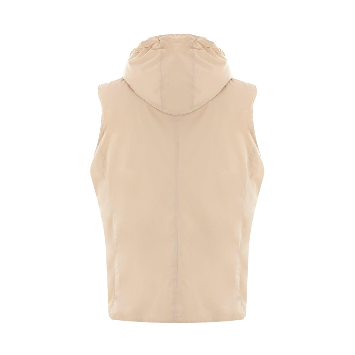 Stretch Nylon Sleeveless Down Jacket-BRUNELLO CUCINELLI-JOHN JULIA