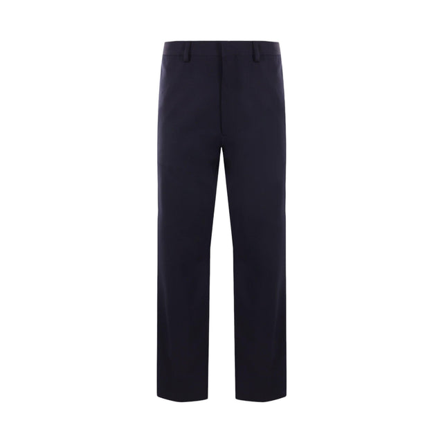 Stretch Technical Fabric Loose-fit Pants-PRADA-JOHN JULIA