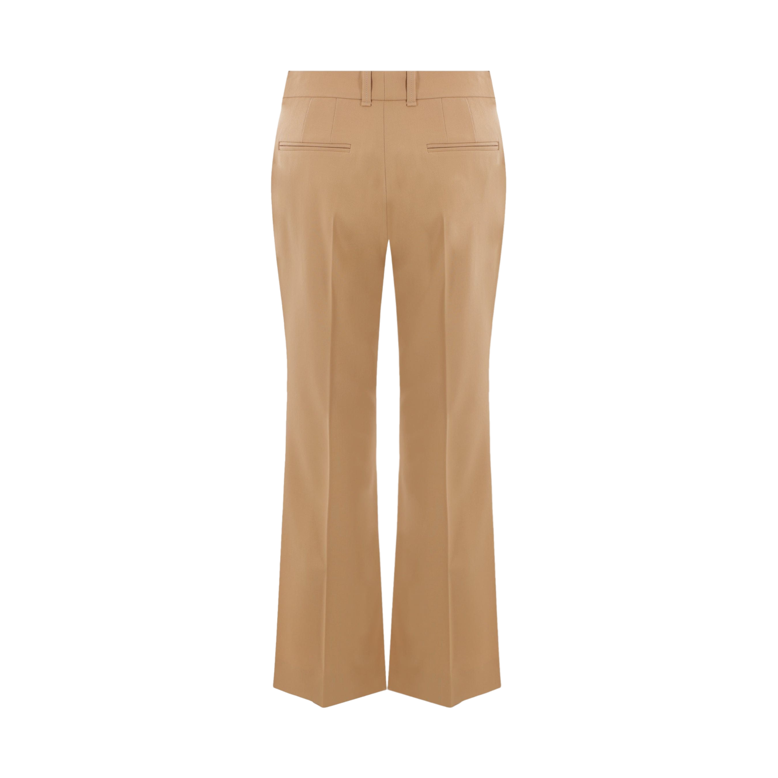 Stretch Wool Boot-cut Pants-CHLOÉ-JOHN JULIA