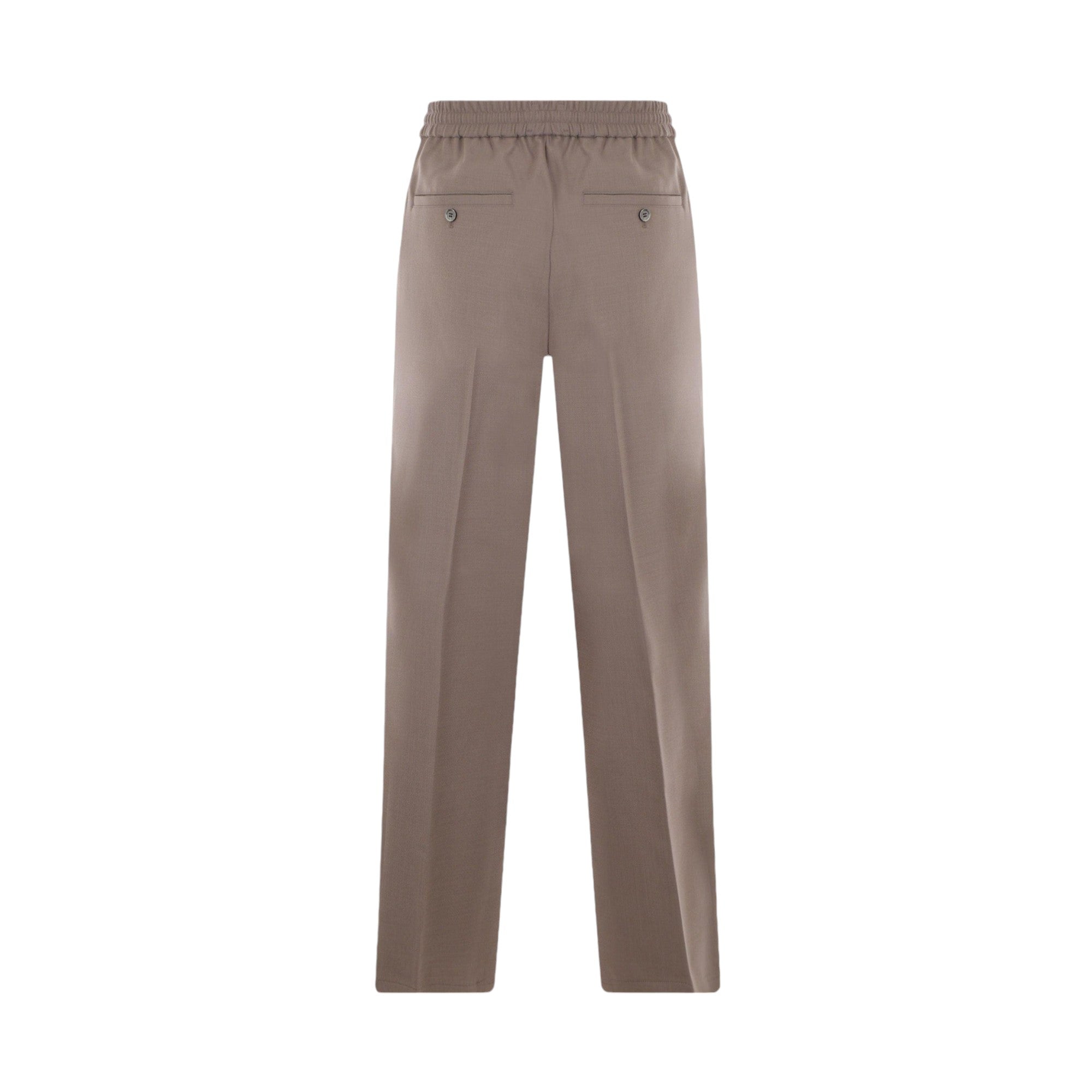 Stretch Wool Pants-AMI PARIS-JOHN JULIA