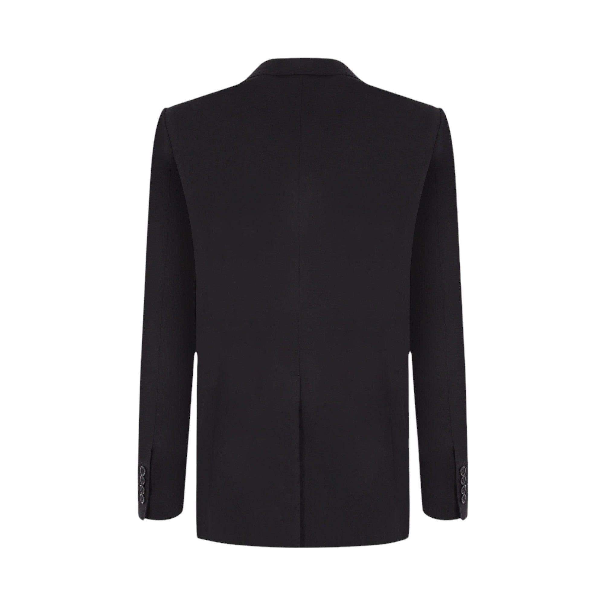 Stretch Wool Single-breasted Jacket-DOLCE & GABBANA-JOHN JULIA